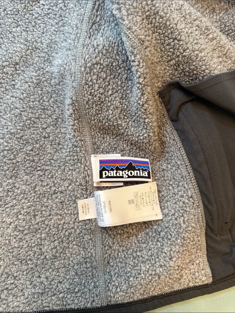 Patagonia Kids Heathered gray Full-Zip better sweater